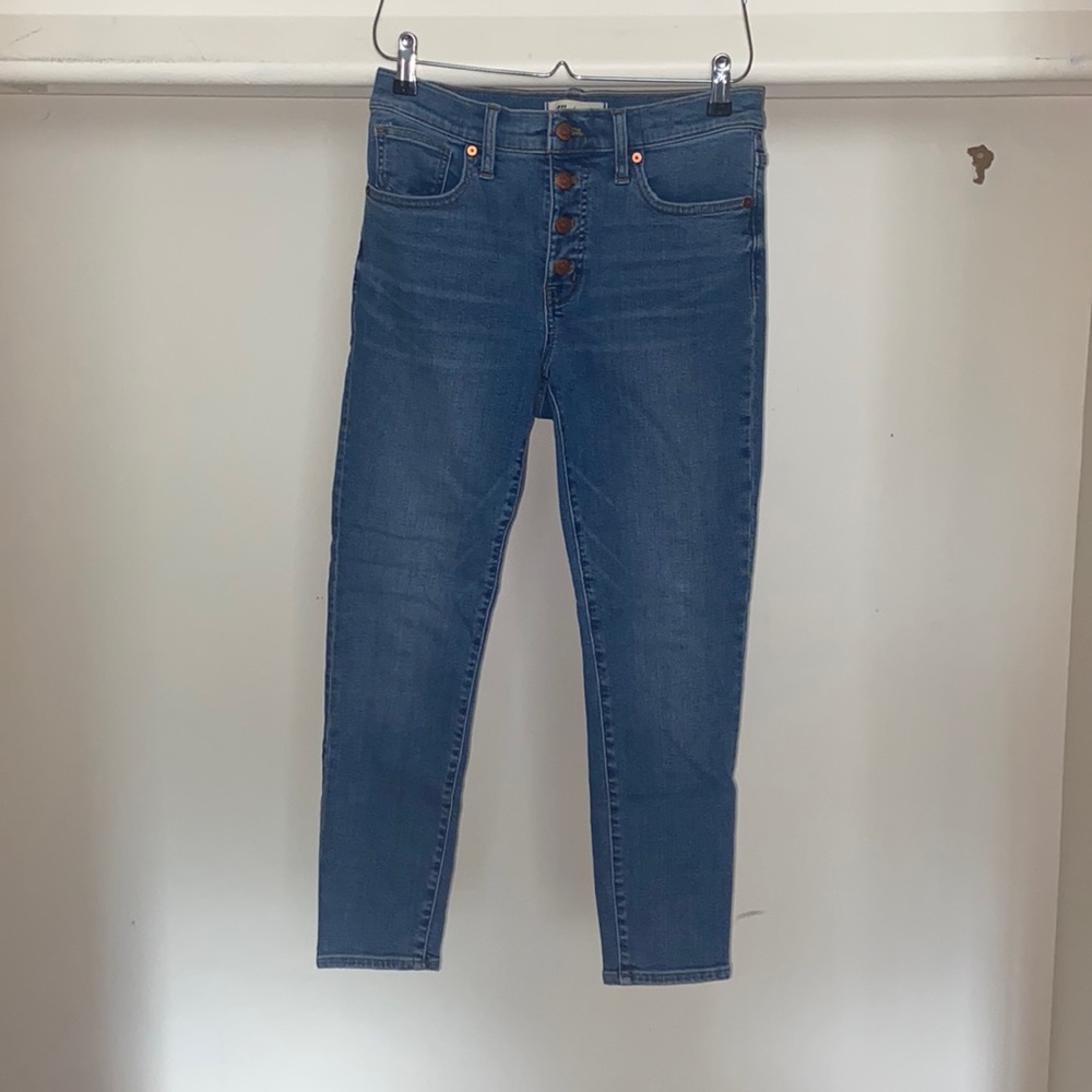 COPY - Madewell 9” mid-rise skinny crop NWOT
